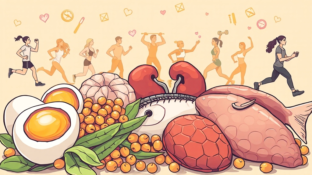 알부민 수치, 이렇게 관리하세요! (illustration 스타일)