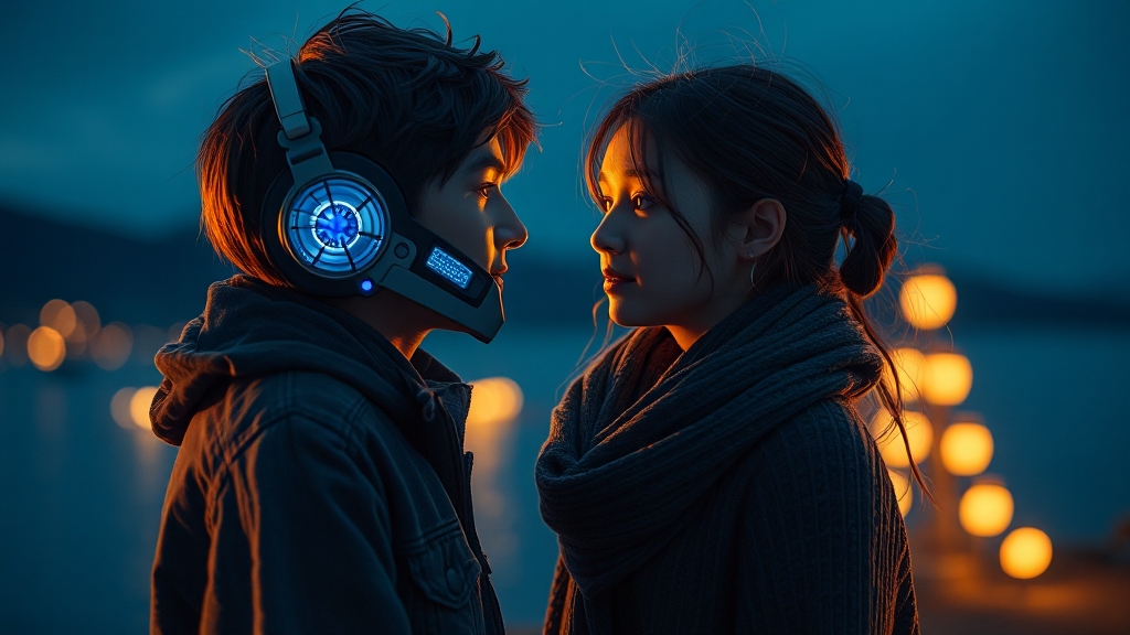 가슴 따뜻한 줄거리와 넘버 (realistic 스타일)