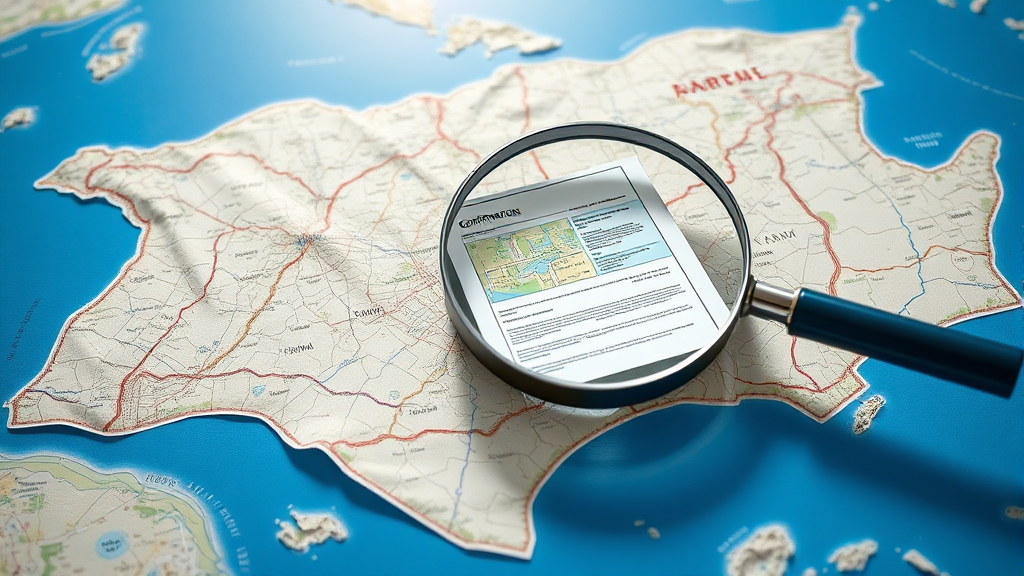 토지이용계획확인원이란? (realistic 스타일)