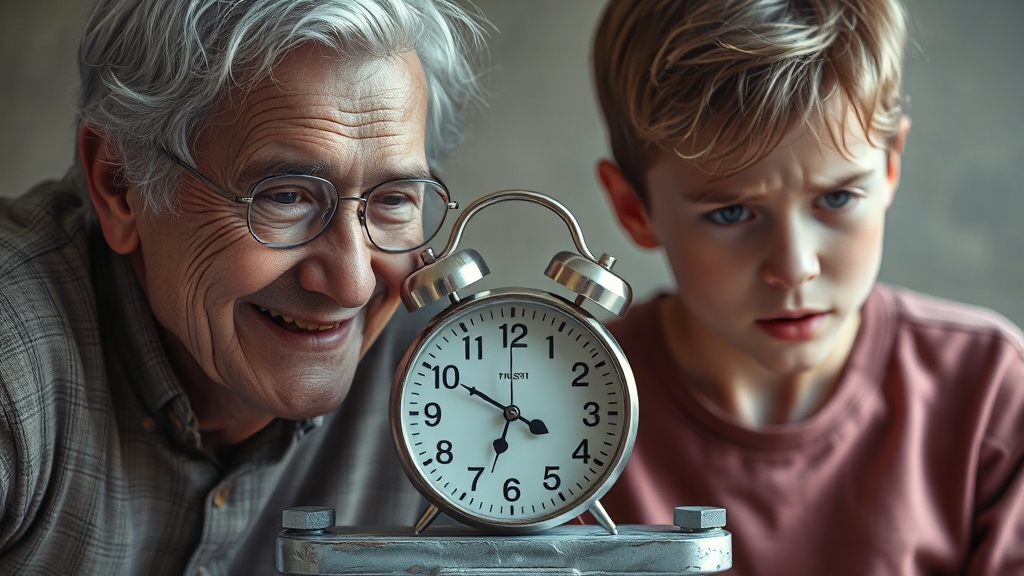 정년 연장, 찬반 의견은? (realistic 스타일)