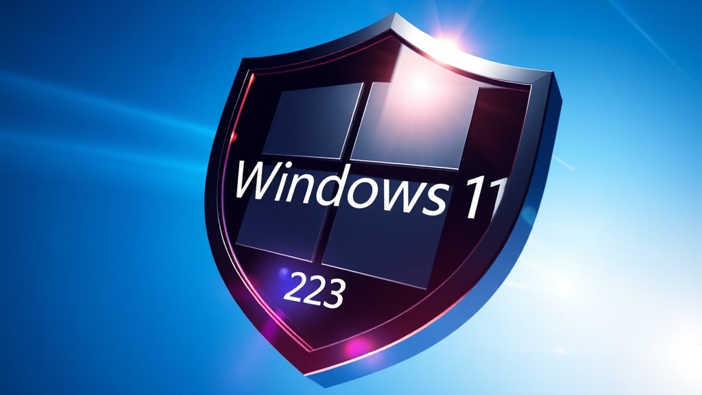 윈도우11 업그레이드 필요성 (realistic 스타일)