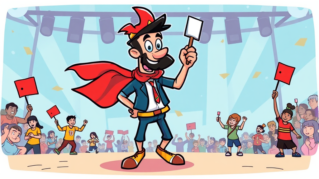 누가 더 유리해졌을까? (cartoon 스타일)