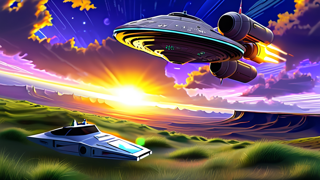 과학 기술 및 AI 발전 현황 (realistic 스타일)