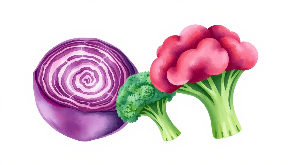 위암 예방을 위한 건강한 식습관과 생활 습관 (watercolor 스타일)