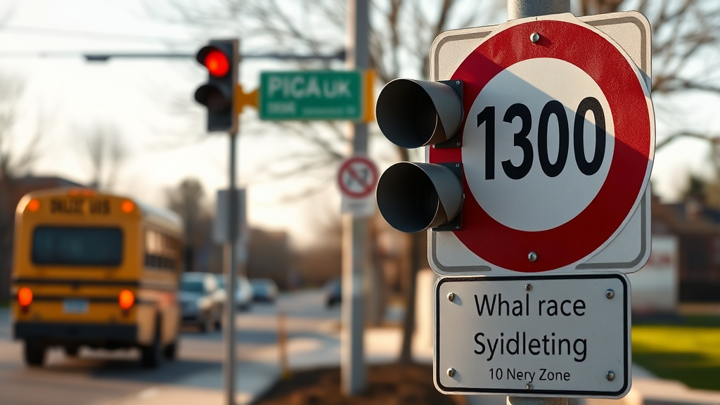 신호 위반 시 처벌 상세 안내 (realistic 스타일)