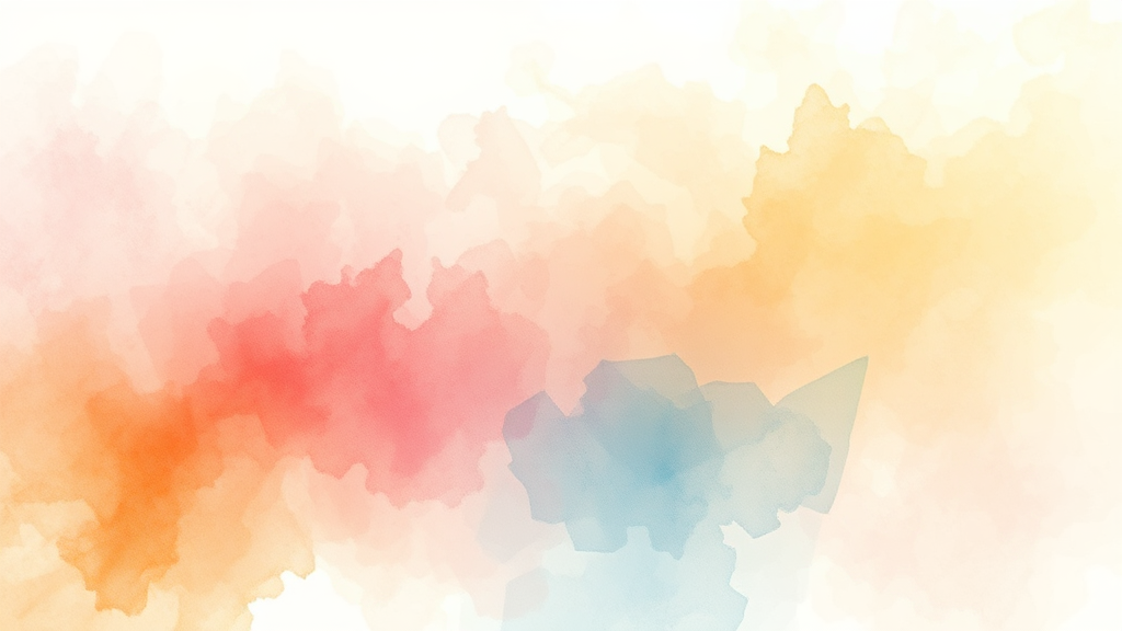 연체 기록, 왜 중요할까요? (watercolor 스타일)