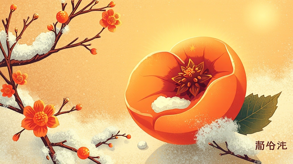 효능 및 주의사항 (illustration 스타일)