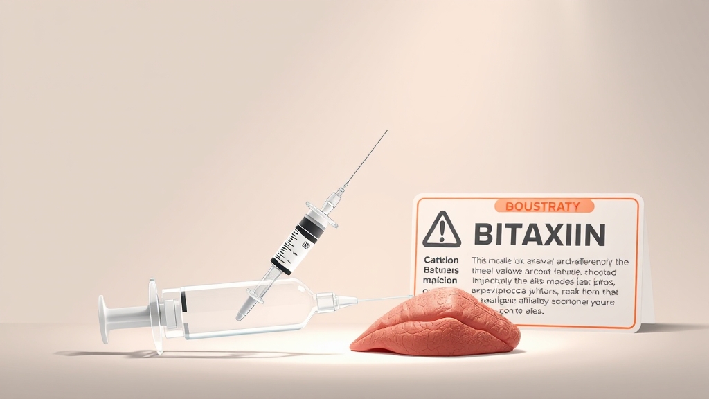 보톡스 시술 효과와 주의사항 (illustration 스타일)
