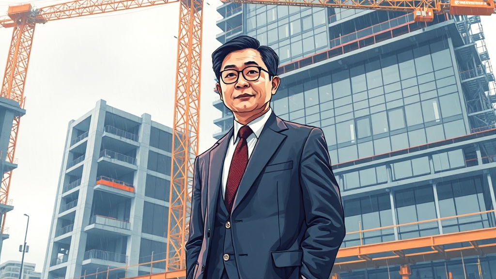 장동혁은 누구인가? (illustration 스타일)