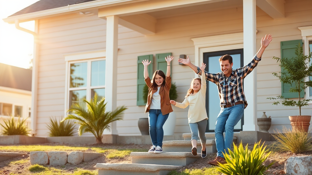 첫 집 지원 정책, 뭐가 있을까? (realistic 스타일)