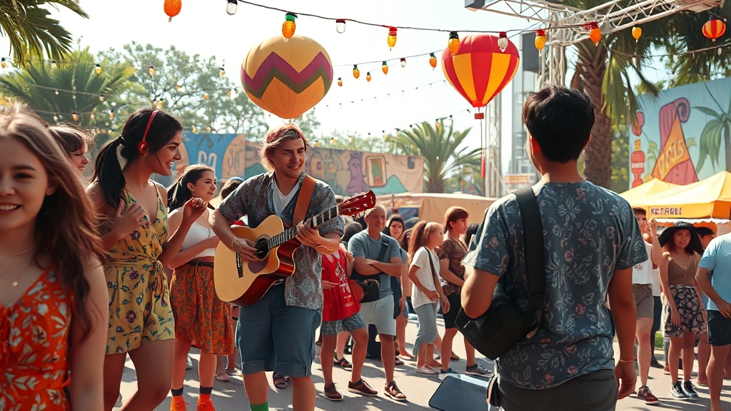 놓칠 수 없는 부대행사 (realistic 스타일)