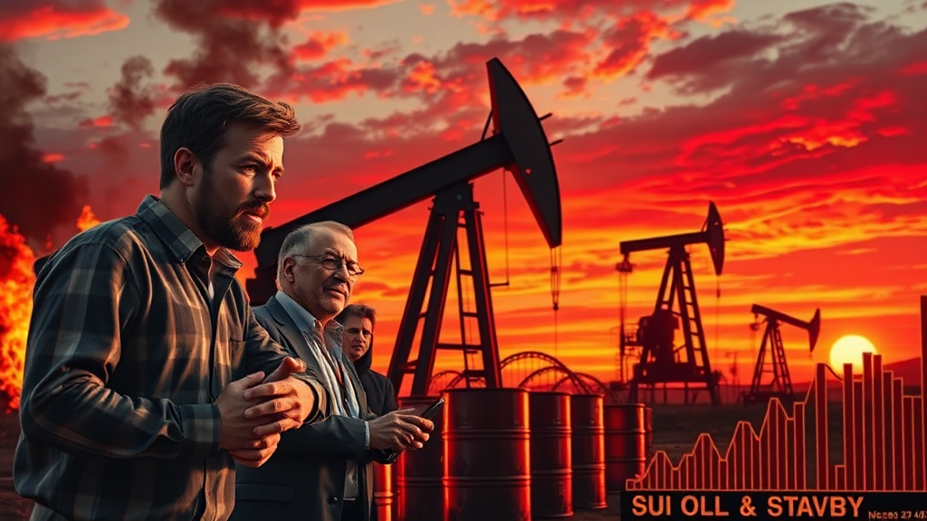 최근 주가 변동, 왜? (realistic 스타일)