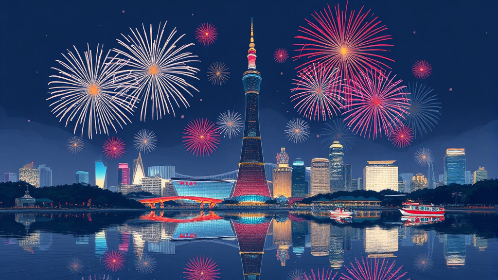 2026 불꽃놀이, 어떤 행사? (illustration 스타일)