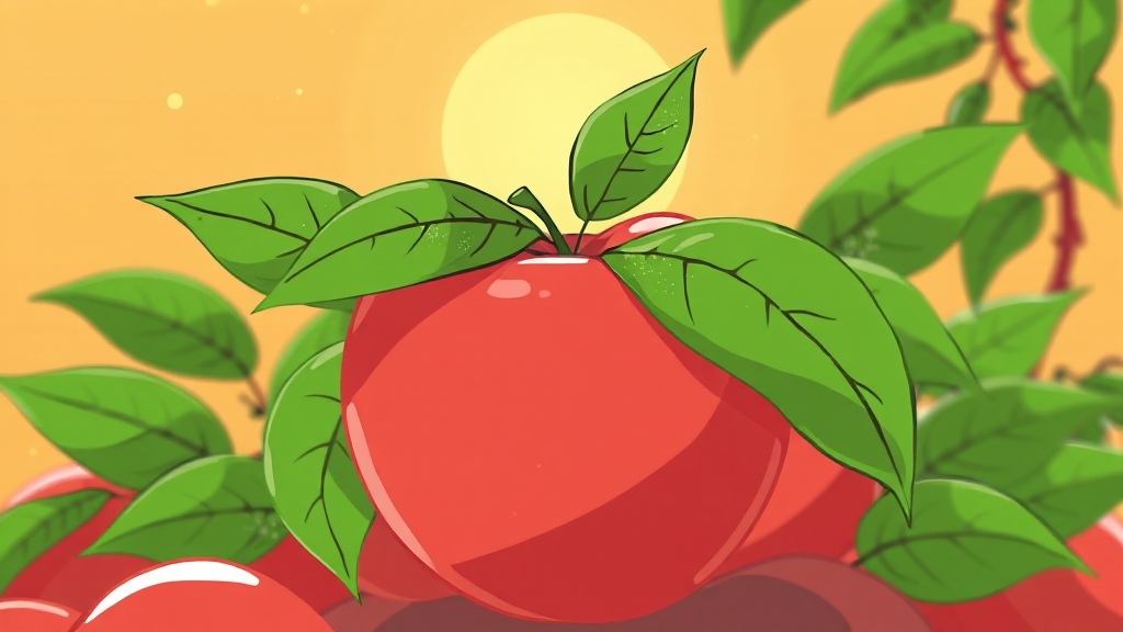 맛있는 복숭아 고르는 법 (cartoon 스타일)