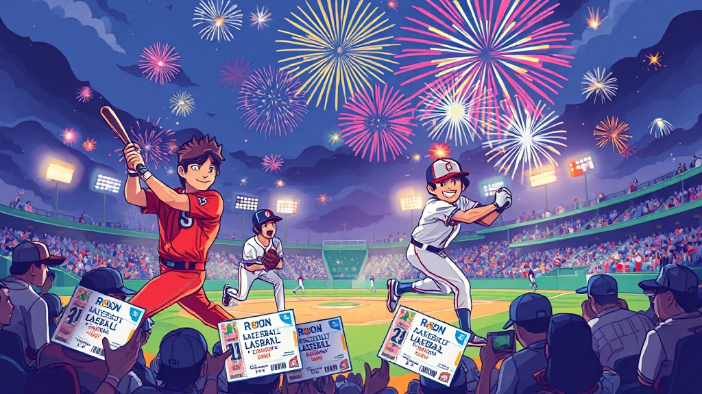 올스타전 예매 꿀팁 (cartoon 스타일)