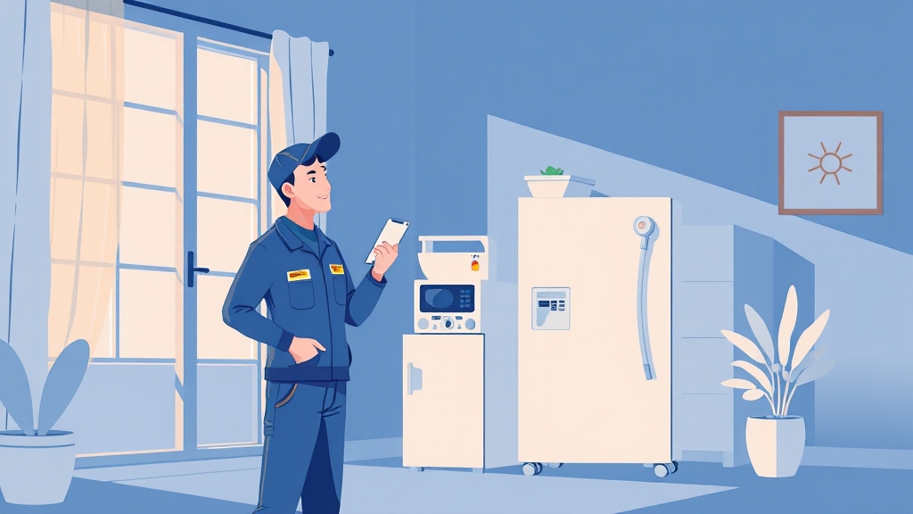 A/S 신청 방법 및 절차 (illustration 스타일)