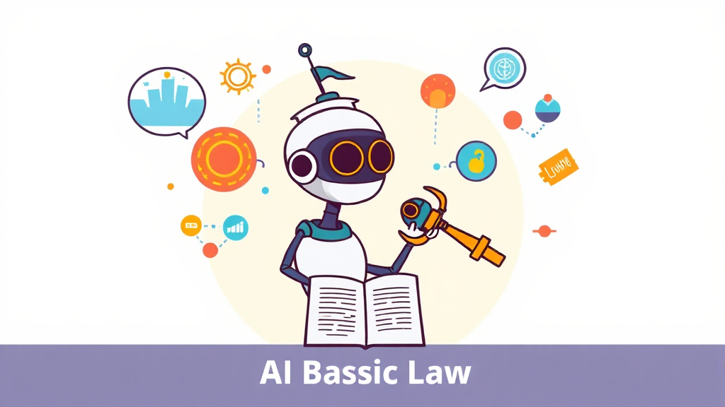 AI 기본법, 주요 내용은? (cartoon 스타일)