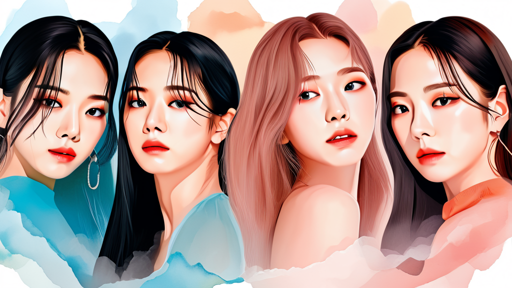 문화, 스포츠, 그리고 트렌드 (watercolor 스타일)