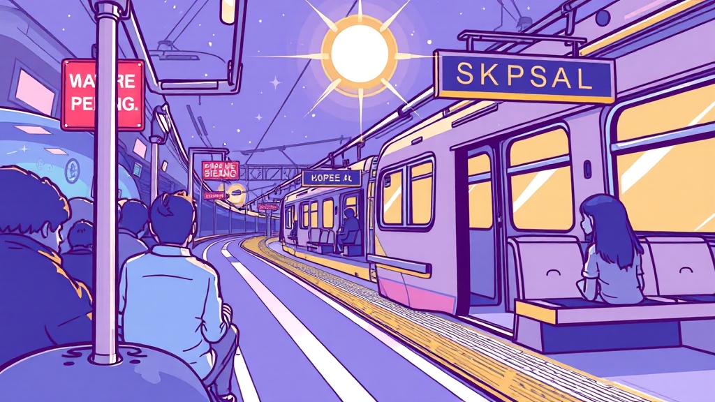 청소년, 대학생 교통비 환급 (illustration 스타일)