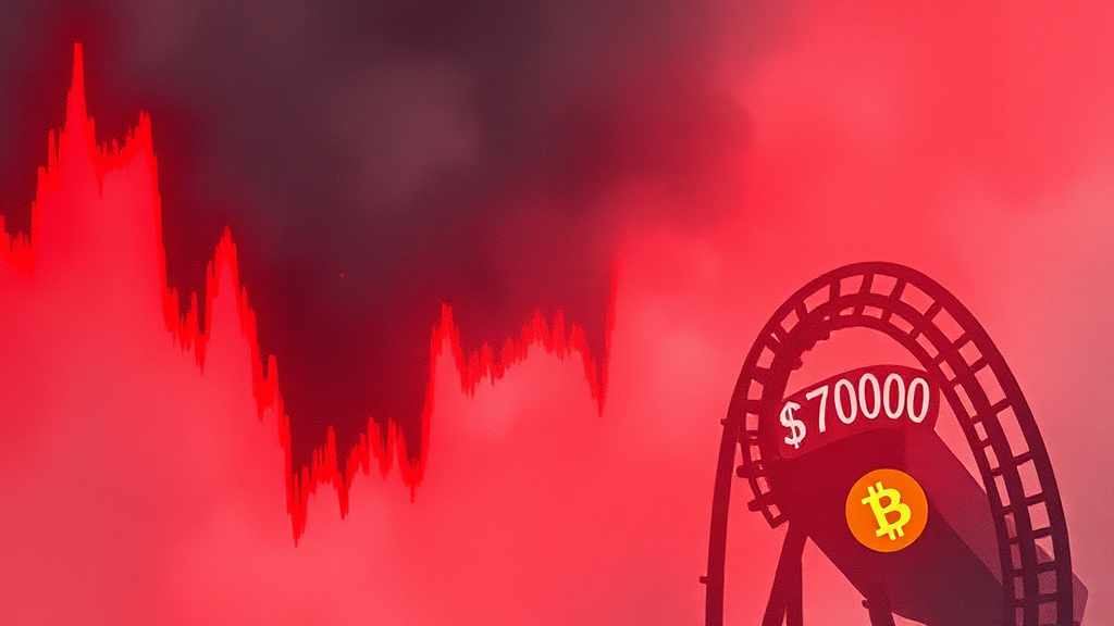 비트코인 6만 달러 붕괴! 원인 & 투자 전략 4 왜 이렇게 폭락했을까? (watercolor 스타일)