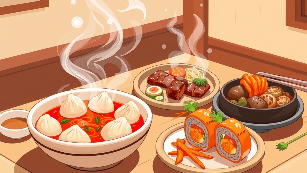 잔치국수 궁합 음식