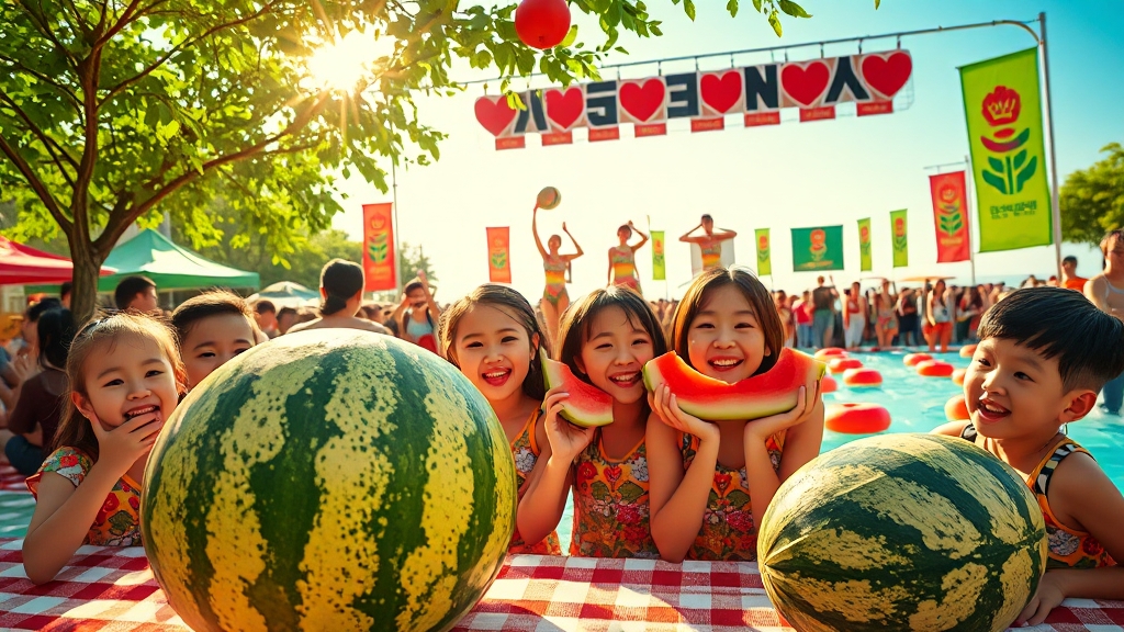 2025년 축제 일정 & 프로그램 (realistic 스타일)