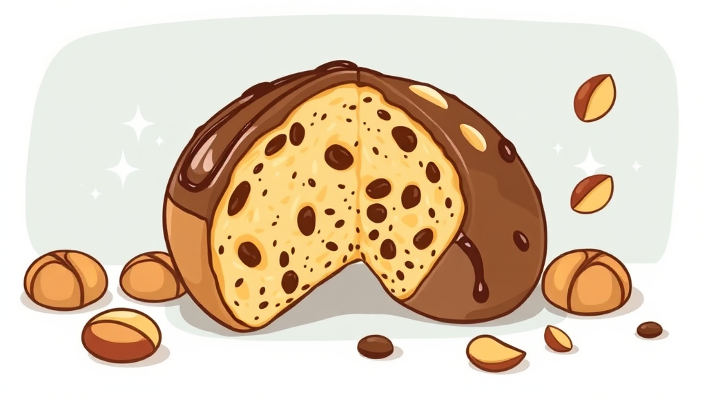 제니쿠키 맛 비교 (cartoon 스타일)