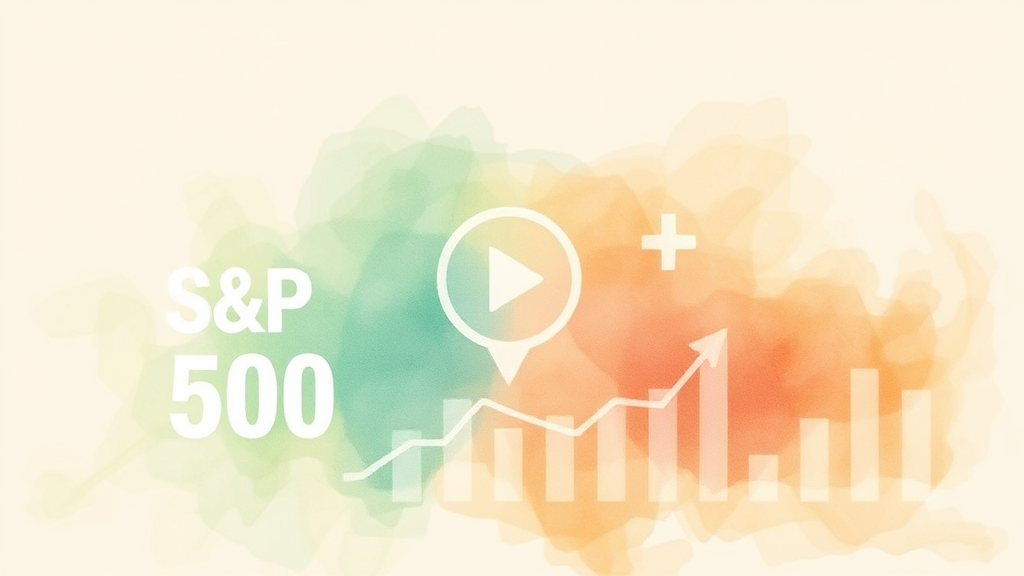 성공적인 미국 ETF 포트폴리오 구축 및 관리 비법 (watercolor 스타일)