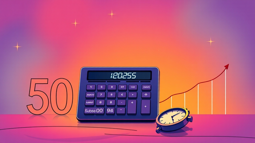 실업급여 수급 기간 및 금액 (illustration 스타일)