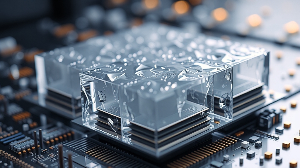 AI 전자소재, 성장 가능성은? (realistic 스타일)