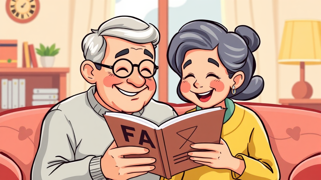 FAQ 및 주의사항 (cartoon 스타일)