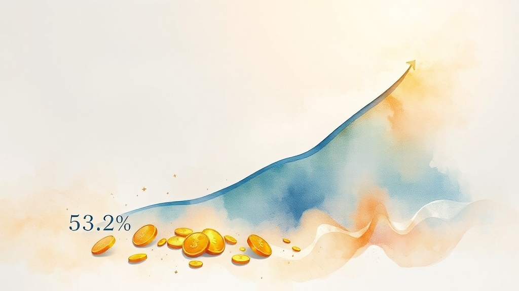 주가 상승 가능성 및 투자 전략 (watercolor 스타일)