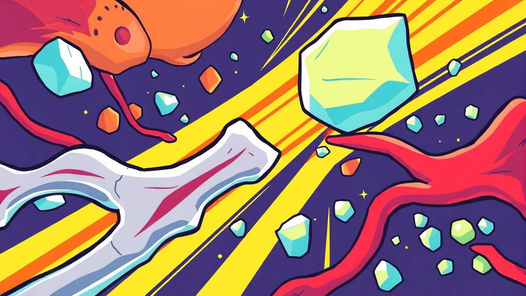 뼈를 튼튼하게! 칼슘 영양제와 비타민 K2, 왜 함께 섭취해야 할까? (cartoon 스타일)