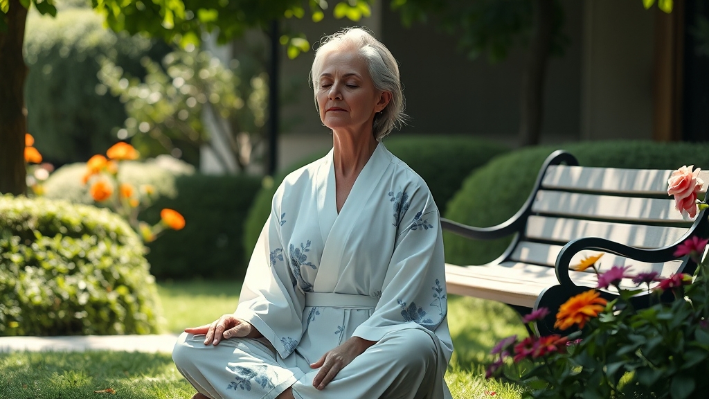 정신 건강 집중 관리 및 심리적 안정 (realistic 스타일)