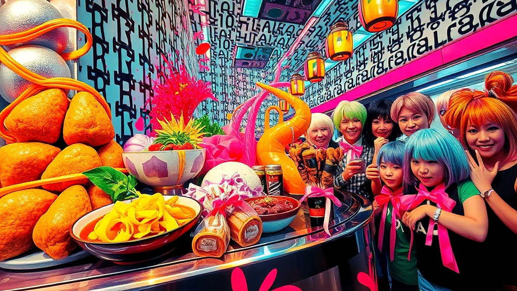 도톤보리 맛집 추천 (popart 스타일)