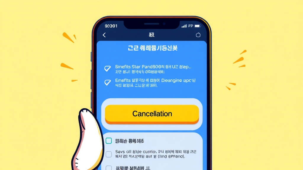 쿠팡 와우 멤버십 해지, 어떻게 할까? (cartoon 스타일)