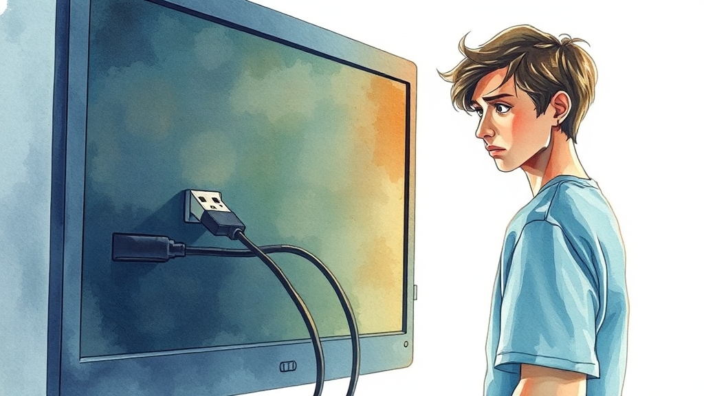 인터넷 연결 문제 해결법 (watercolor 스타일)