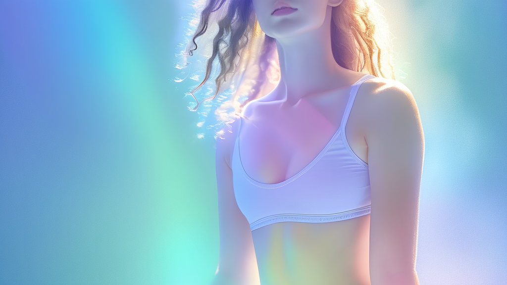 다이어트 유산균 섭취 후 기대되는 긍정적인 변화 (watercolor 스타일)