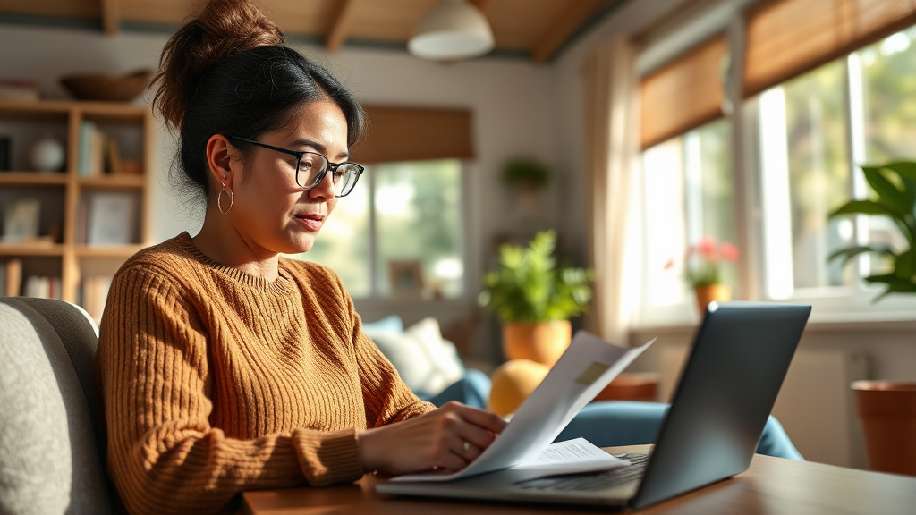 근로장려금 환수 가능성 줄이는 방법 (realistic 스타일)