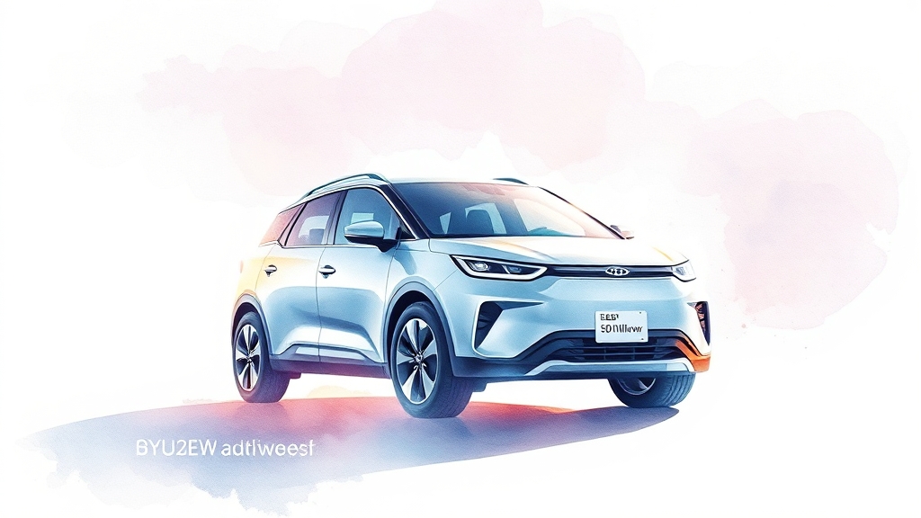 BYD 씰 가격 및 보조금 (watercolor 스타일)
