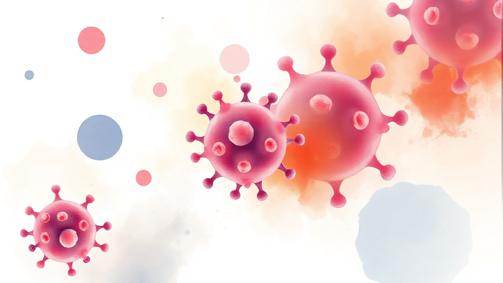 암보험, 시대 변화에 맞춰 보장 강화하기 (watercolor 스타일)