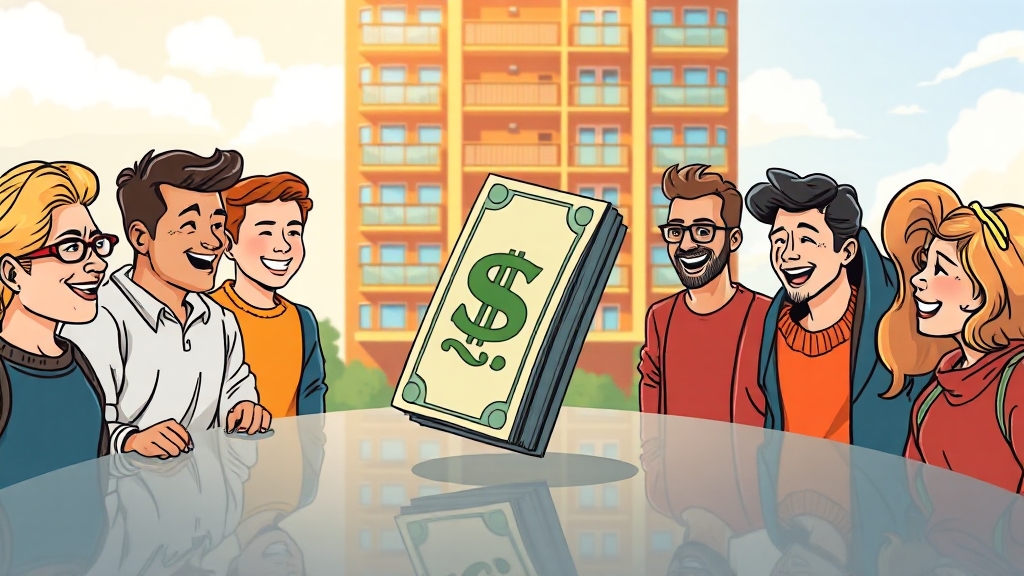 2025년 아파트 담보대출 최신 가이드: 금리·한도·규제 완벽 정리 5 우대 금리 조건 및 특례 제도 활용 (cartoon 스타일)