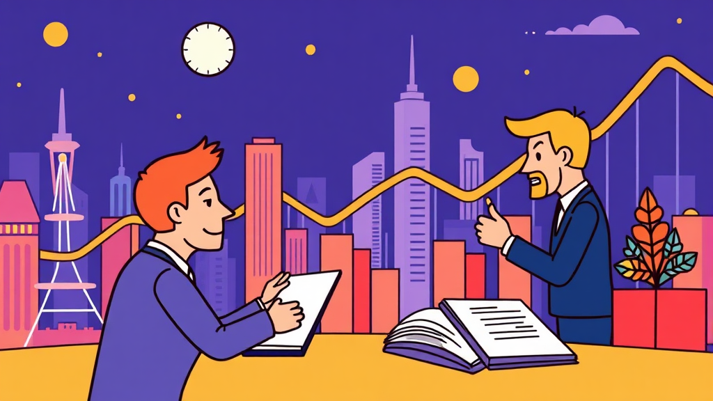 미래를 위한 투자: 2026년 2월 공모주 시장 전망 (cartoon 스타일)