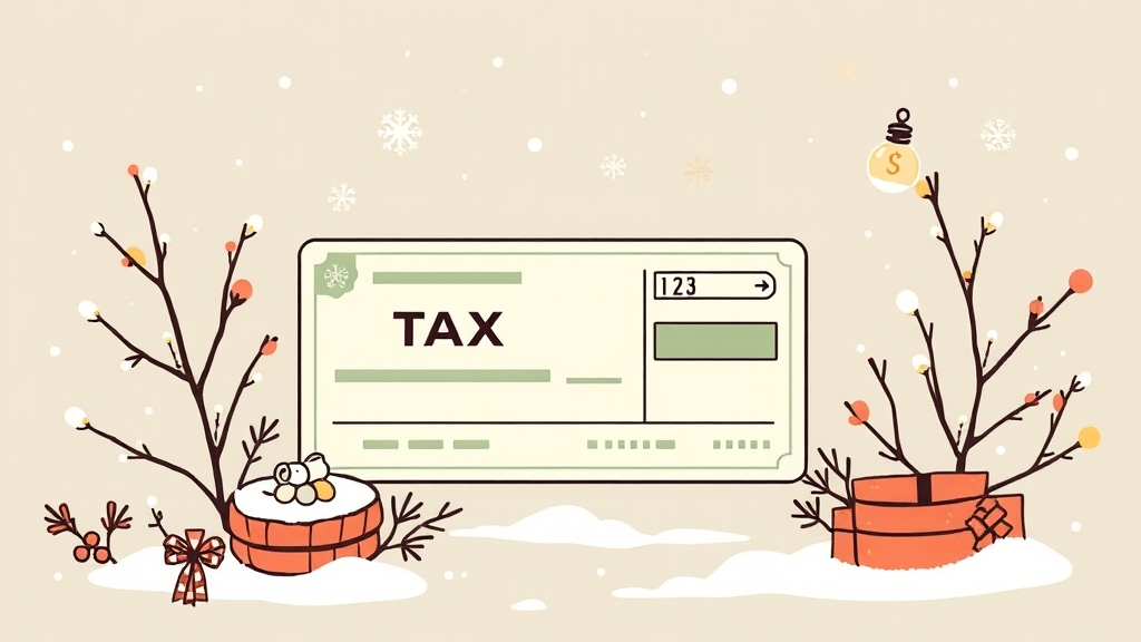 주요 공제 항목 & 절세 전략 (illustration 스타일)