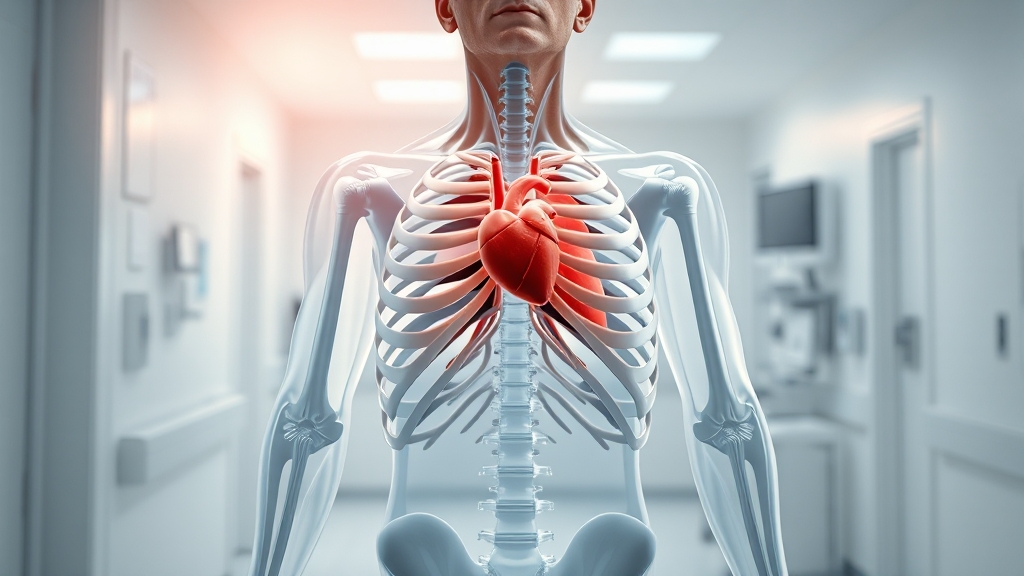 갈비뼈, 왜 중요할까? (realistic 스타일)