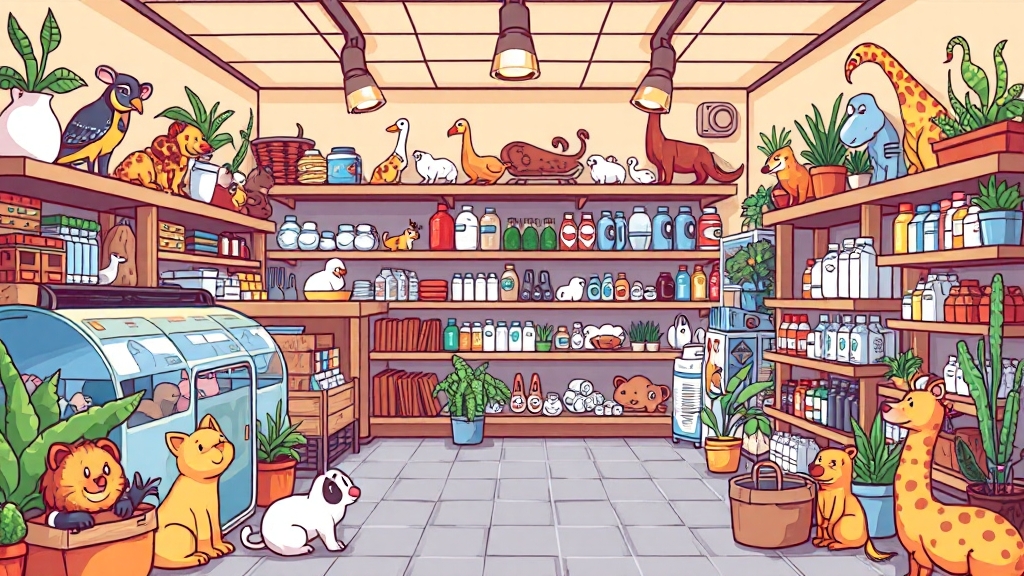 넓고 쾌적한 환경이 강점 (cartoon 스타일)