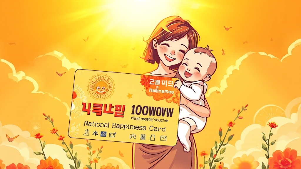 국민행복카드란? (illustration 스타일)