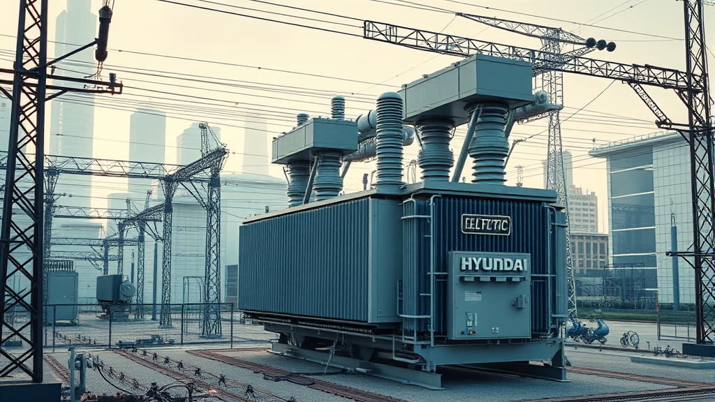 HD현대일렉트릭 주가 분석 개요 (realistic 스타일)