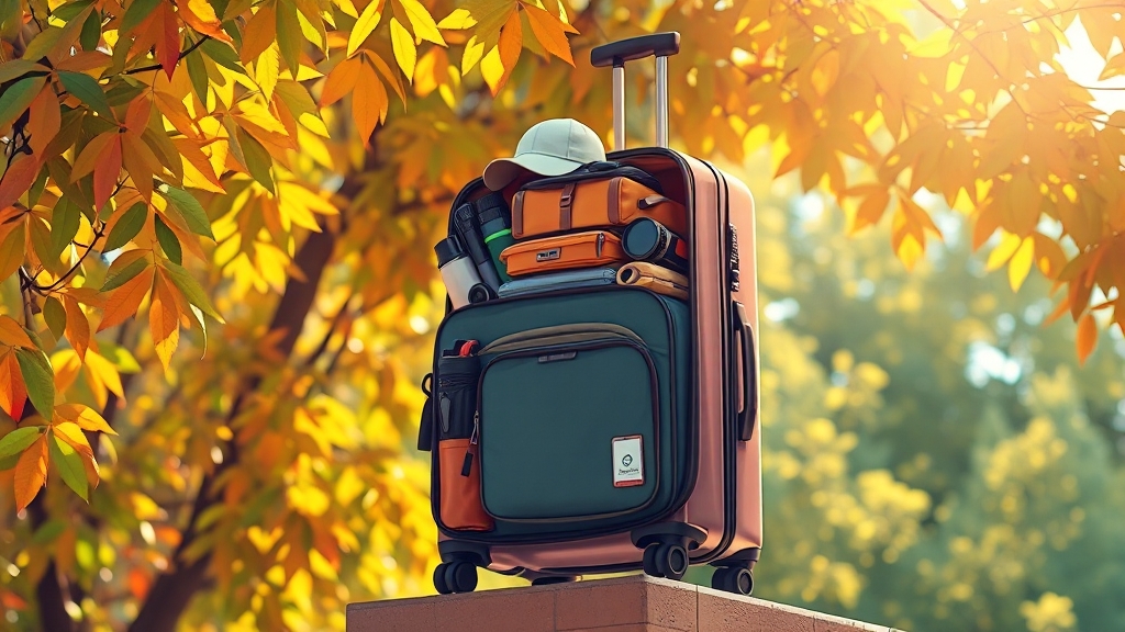 수납력, 편의 기능 및 보안 (TSA 락) (illustration 스타일)