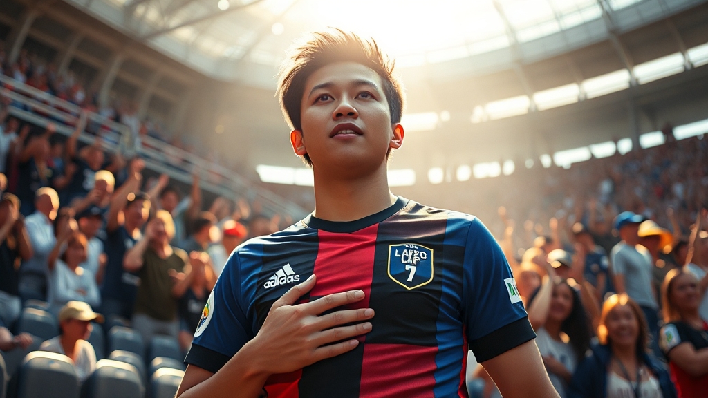LAFC 이적 배경: 숨겨진 의미 (realistic 스타일)